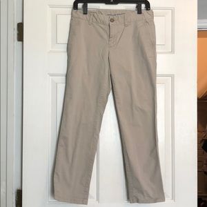 Gap khakis.